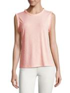 Karl Lagerfeld Paris Faux Pearl-embellished Ruffled Top