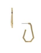 Ivanka Trump 10k Gold-plated Hoop Earrings