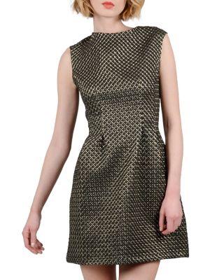 Molly Bracken Printed Fit-&-flare Dress