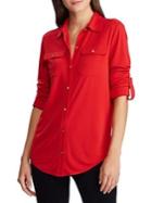 Lauren Ralph Lauren Relaxed-fit Roll-tab Sleeve Shirt