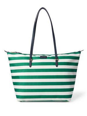Lauren Ralph Lauren Classic Striped Tote