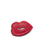 R.j. Graziano Sequined Lips Patch Pin
