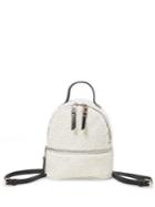 Steve Madden Minnie Faux-fur Backpack