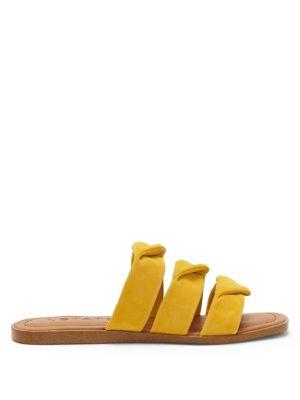 1.state Frel Suede Slide Sandals