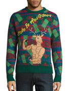 American Stitch Reindeer Ugly Christmas Sweater