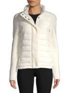 Marc New York Performance Mixed-media Puffer Jacket