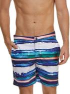 Dream Apparel Horizons Multi-color Swim Trunks