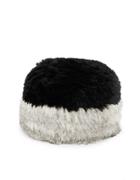 Surell Colorblocked Rabbit Fur Hat