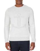 Nautica Anchor Marshmallow Sweater