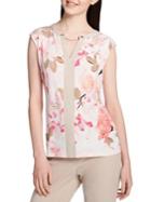 Calvin Klein Sleeveless Floral Blouse