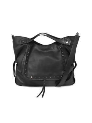 Kooba Jagger Convertible Leather Satchel