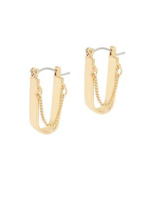 Bcbgeneration Angeleno Summer U-shaped Hoop Earrings