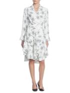 Catherine Catherine Malandrino Rene Printed Wrap Dess
