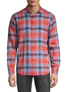Tommy Bahama Fiesta Sunset Plaid Button-down Shirt