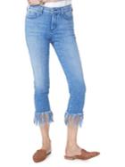 Nydj Amy Frayed Skinny Cropped Jeans
