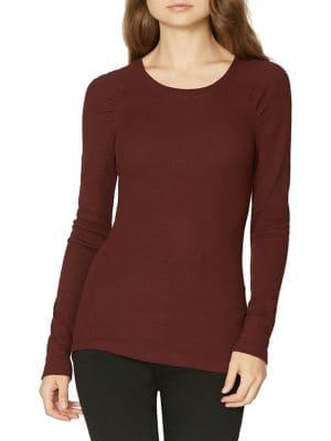 Sanctuary Kenzie Ruched-shoulder Tee