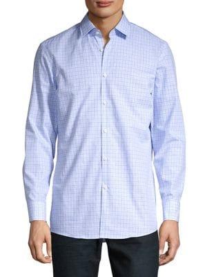 Hugo Mabel Checkered Button Down Shirt