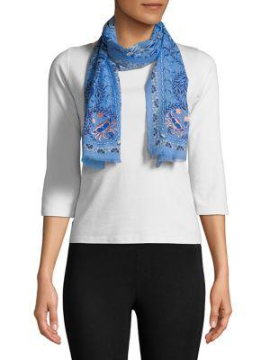 Echo Sea Life Silk Scarf