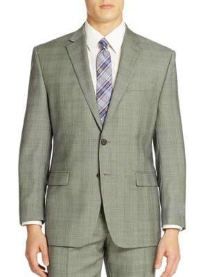 Lauren Ralph Lauren Check Ultraflex Classic-fit Wool Suit Separate Jacket