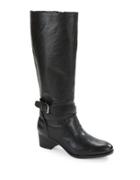 Nine West Vani Leather Riding Boots