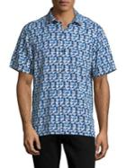 Tommy Bahama Poquito Geo Camp Shirt