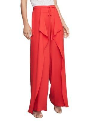 Bcbgmaxazria Draped Tie-front Pants
