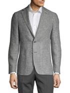 Michael Kors Textured Patch-pocket Blazer