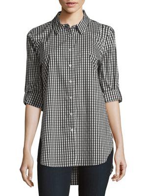 Calvin Klein Gingham Button-down Shirt