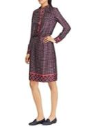 Lauren Ralph Lauren Printed Twill Knee-length Dress