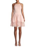 Vince Camuto Pleated Fit-&-flare Dress