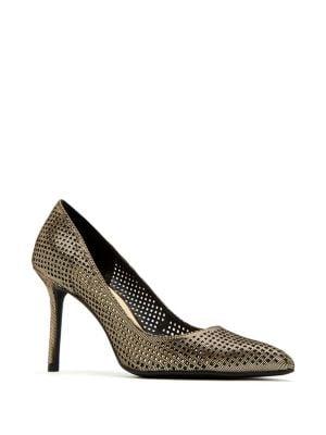 Katy Perry Sissy Metallic Stiletto Heel Pumps