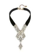 Design Lab Lord & Taylor Faux Pearl Statement Necklace