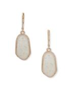 Lonna & Lilly Distressed Stone Drop Earrings