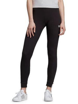Adidas 3-stripes Jersey Ankle-length Leggings