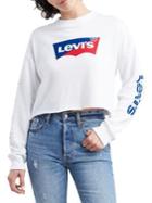 Levi's Cropped Crewneck Logo Sweatshirt