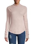 Free People Skyline Ruffled Thermal Top