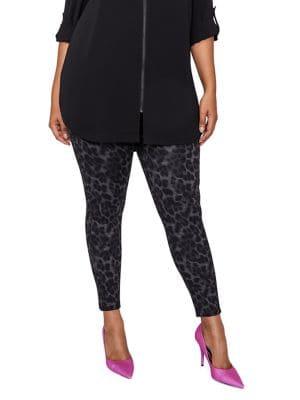 Addition Elle Michel Studio Plus Classic Printed Leggings