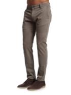 Mavi Zach Grey Twill Straight-leg Pants