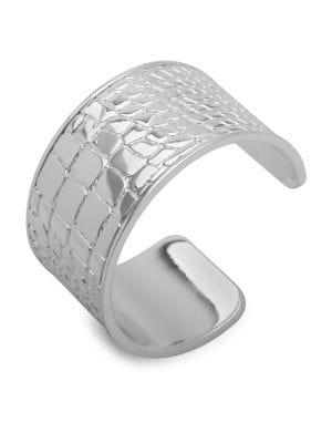 Ralph Lauren Embossed Wide Cuff Bracelet