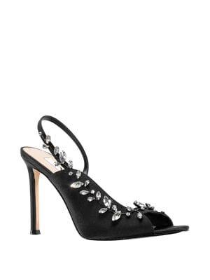 Nina Deanne Bejeweled D'orsay Sandals