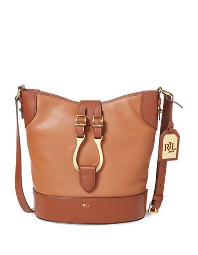 Lauren Ralph Lauren Leather Shoulder Bag