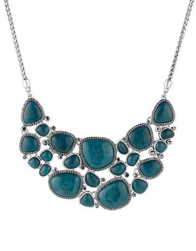 Lucky Brand Teal Jade Statement Necklace