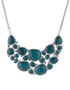 Lucky Brand Teal Jade Statement Necklace