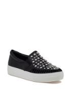 J/slides Azt Studded Leather Sneakers