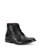 Frye Sam Lace-up Leather Ankle Boots