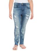 Melissa Mccarthy Seven7 Plus Bronx Skinny Jeans