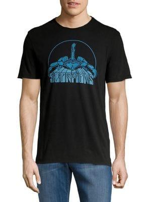 John Varvatos Star U.s.a. Scorpions Cotton Tee