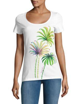 Tommy Bahama Cirque De Palm Tee