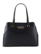 Calvin Klein Leather Carryall Tote