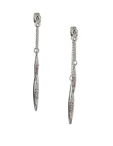 Bcbgeneration Basic Crystal Studded Drop Earrings